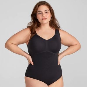 NWOT HONEYLOVE Shapewear Tank Bodysuit Sz 1X Black